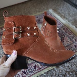 Valentino rockstud bootie